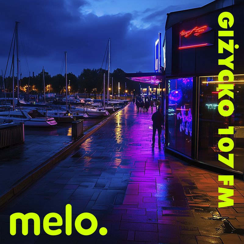 Logo stacji radiowej Meloradio Giżycko