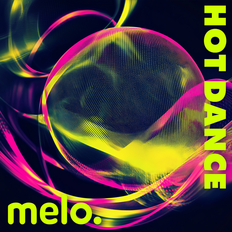 Logo stacji radiowej Meloradio Hot Dance