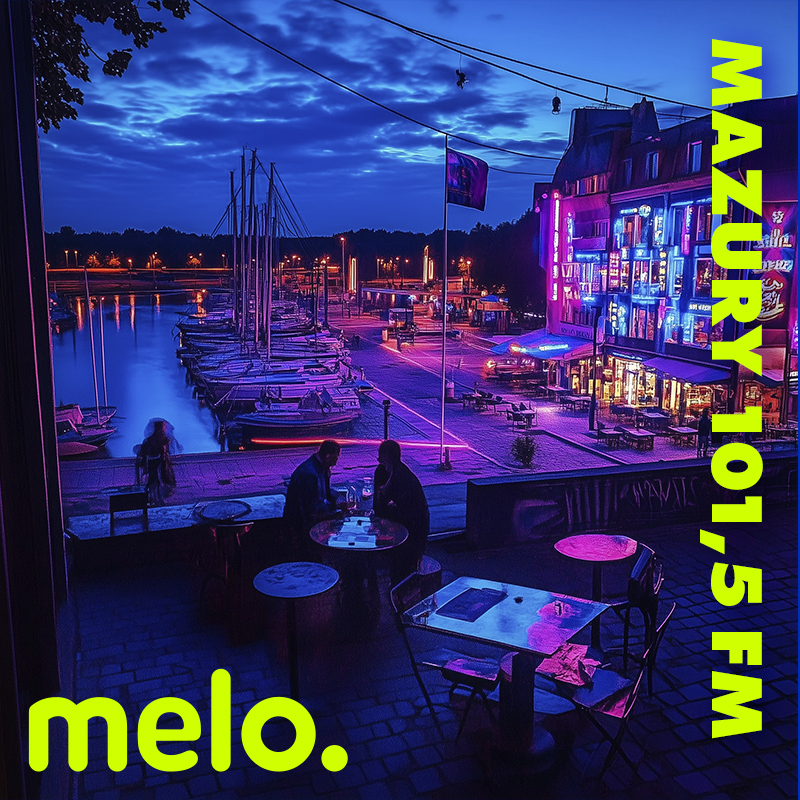 Logo stacji radiowej Meloradio Mazury