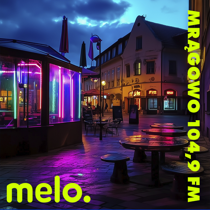 Logo stacji radiowej Meloradio Mrągowo