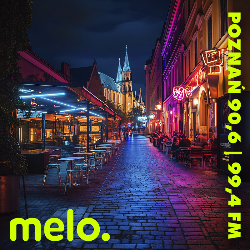 Logo stacji radiowej Meloradio Poznań