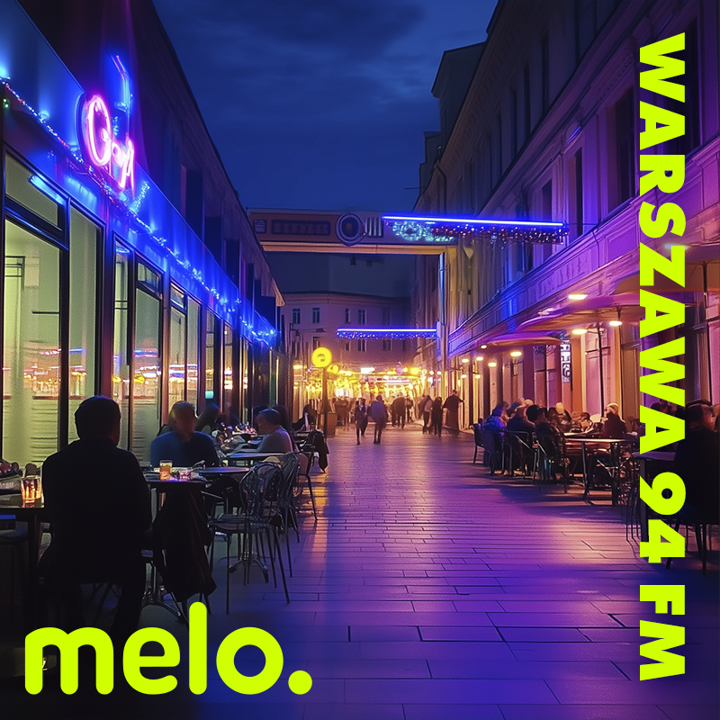 Logo stacji radiowej Meloradio Warszawa