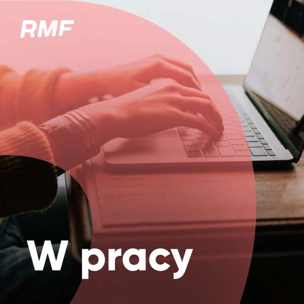 Logo stacji radiowej Radio RMF W pracy